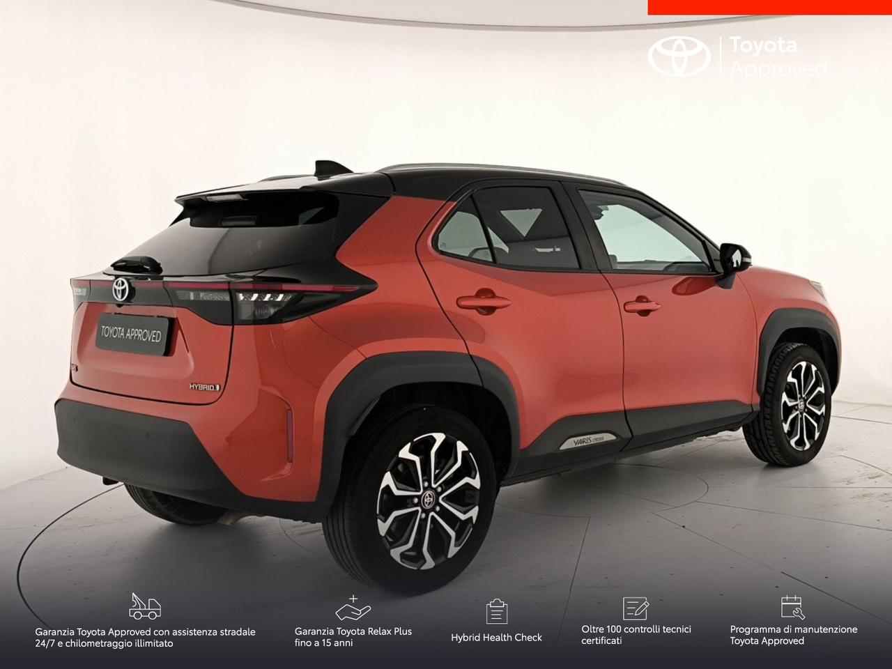Toyota yaris cross 1.5h orange edition fwd 116cv e-cvt