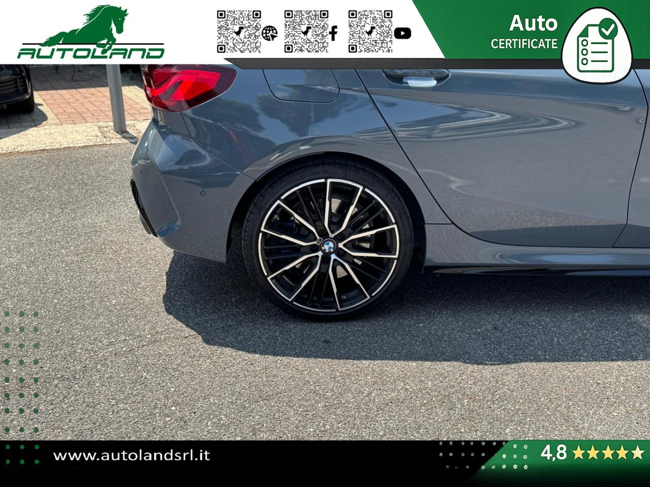 BMW 135 M 135i xdrive auto UNIPRO' UFFICIALE