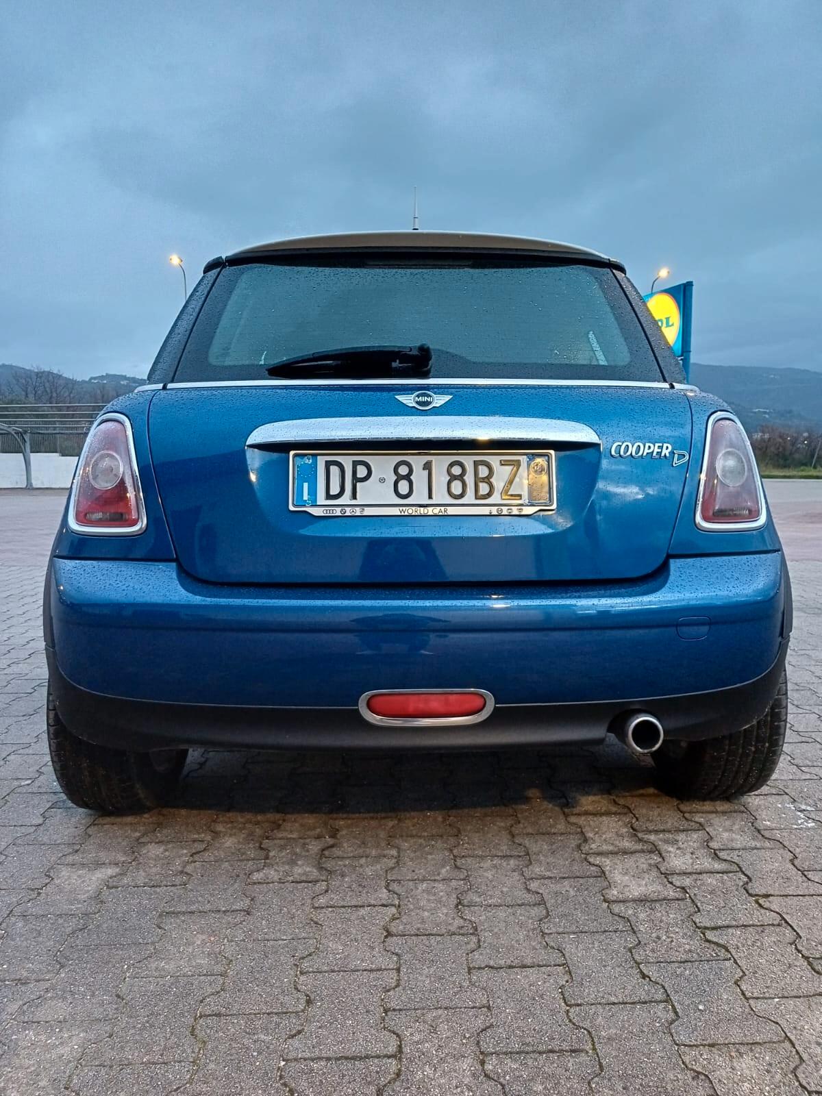 Mini Cooper one 1.6 diesel 110 cv