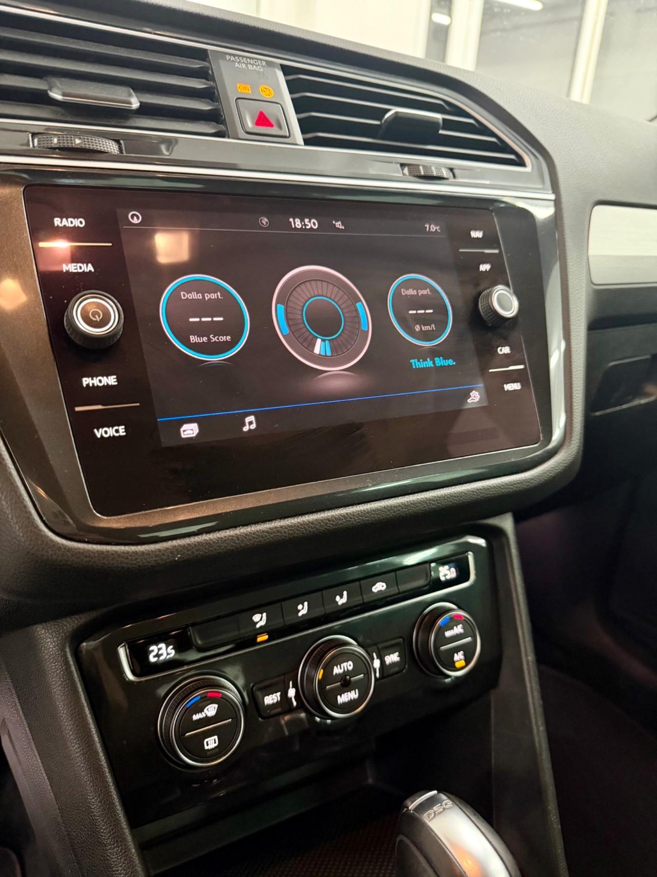 VW TIGUAN SPORT 2.0 150 Cv TDI SCR DSG FINANZIABILE