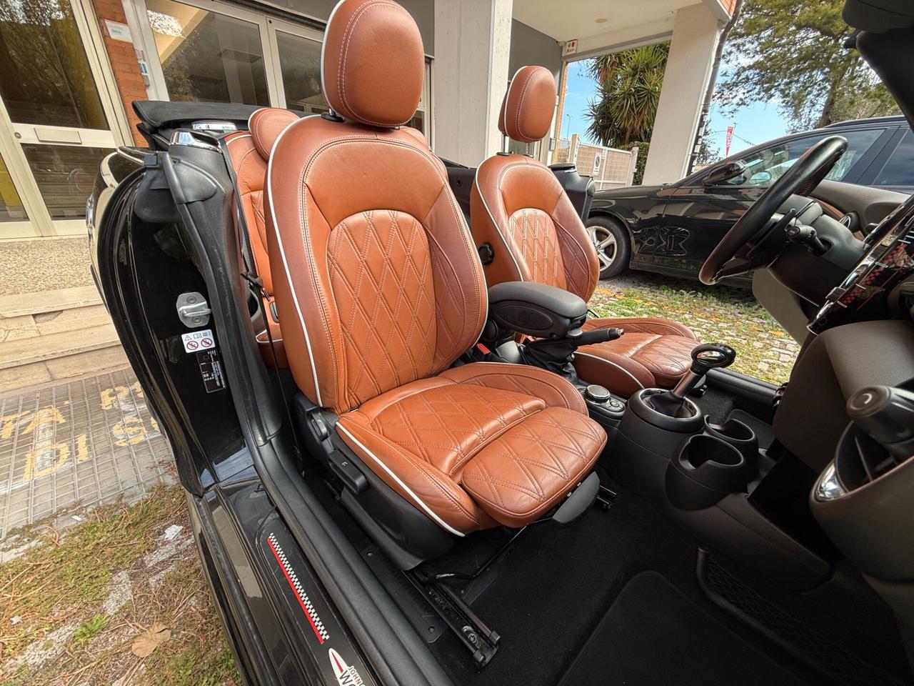 Mini John Cooper Works Cabrio 2.0 Full Optional, Head-Up display, Sedili in pelle, Retrocamera, Palette al volante