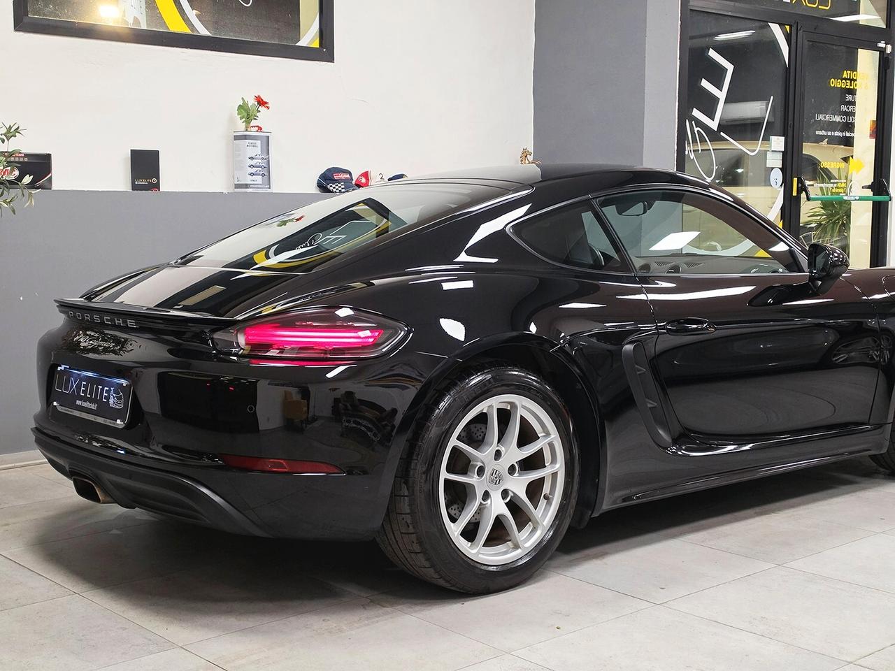 Porsche Cayman 718 (982) 2.0 300cv MANUALE _ SEDILI RISCALDATI GARANZIA 12 MESI _ INTERNI ATELIER