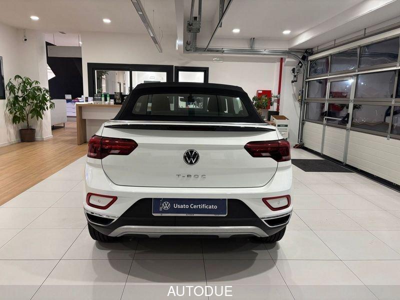 Volkswagen T-Roc I 2022 Cabriolet Cabriolet 1.0 tsi Style 110cv