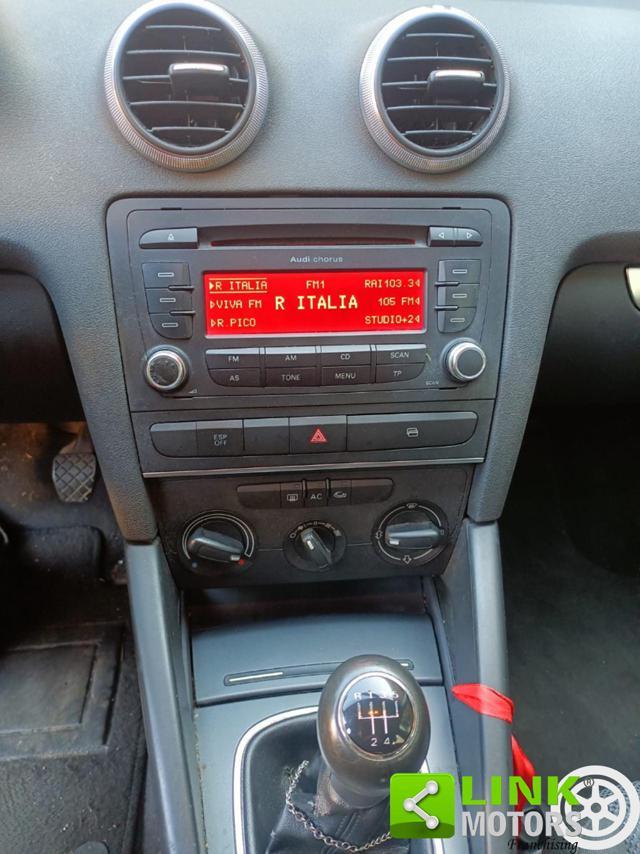 AUDI A3 SPB 1.6 TDI 90 CV Ambition