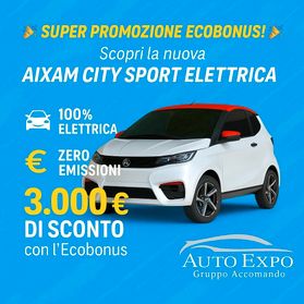 Aixam eCity Sport CON SCONTO ECOBONUS (KM0)