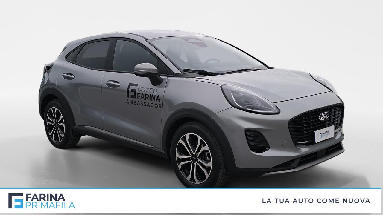 FORD Puma Titanium 1.0 EcoBoost Hybrid 125CVTrasmissione manuale a 6 rapporti Trazione anteriore