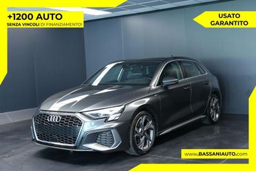 AUDI A3 Sportback 30 TDI 116CV S tronic S line