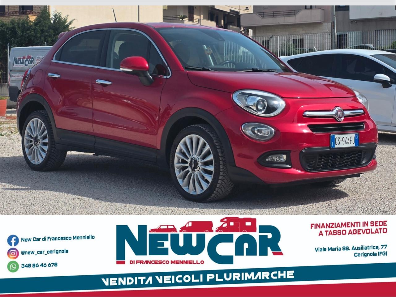 Fiat 500X 1.6 MultiJet 120 CV Lounge