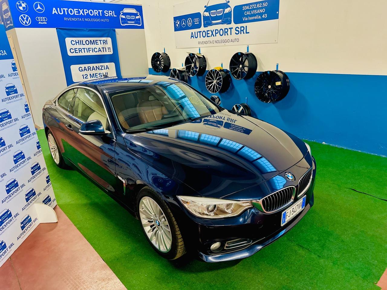 Splendida Bmw 420Coupé Luxury/euro6/kmcertif