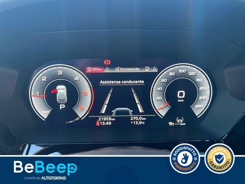 Audi A3 SPORTBACK 35 2.0 TDI BUSINESS ADVANCED S-TRONIC