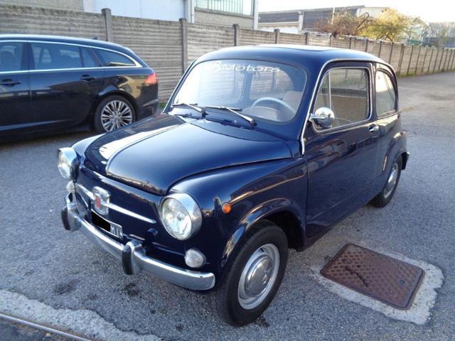 FIAT 600 D Fanalona *TARGHE ORIGINALI* *RESTAURATA*