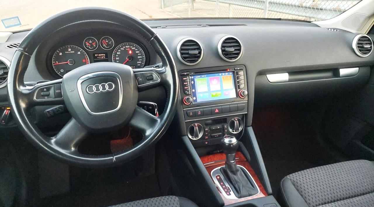 AUDI A3 SPORTBACK S.TRONIC -2.0 CAMBIO AUTOMATICO
