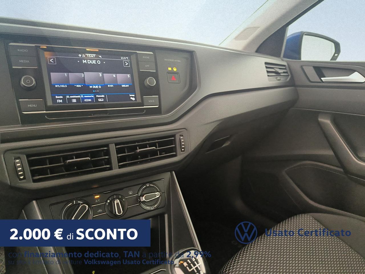 Volkswagen Polo 1.0 evo 80cv