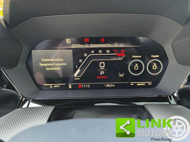 AUDI RS 3 SPB TFSI S TRONIC IVA ESPOSTA