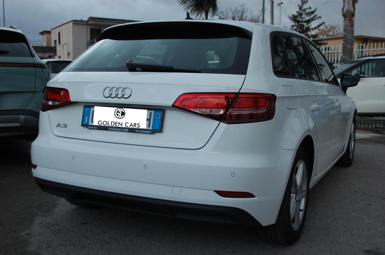 Audi A3 Sportback 30 1.5 g-tron 131CV S-Tronic Uff Italy