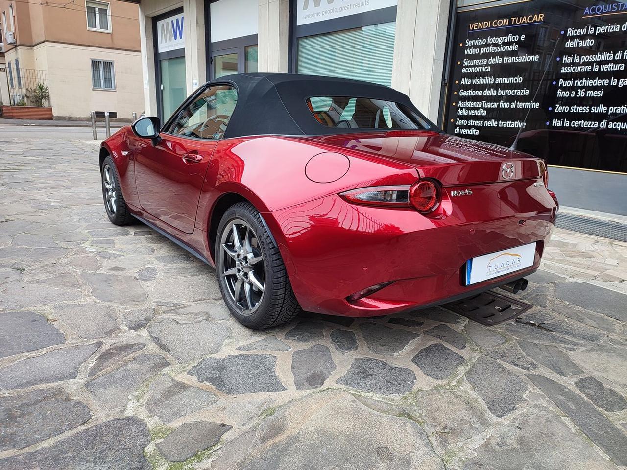 Mazda MX-5 1.5 Exceed i-eloop nappa red 132cv