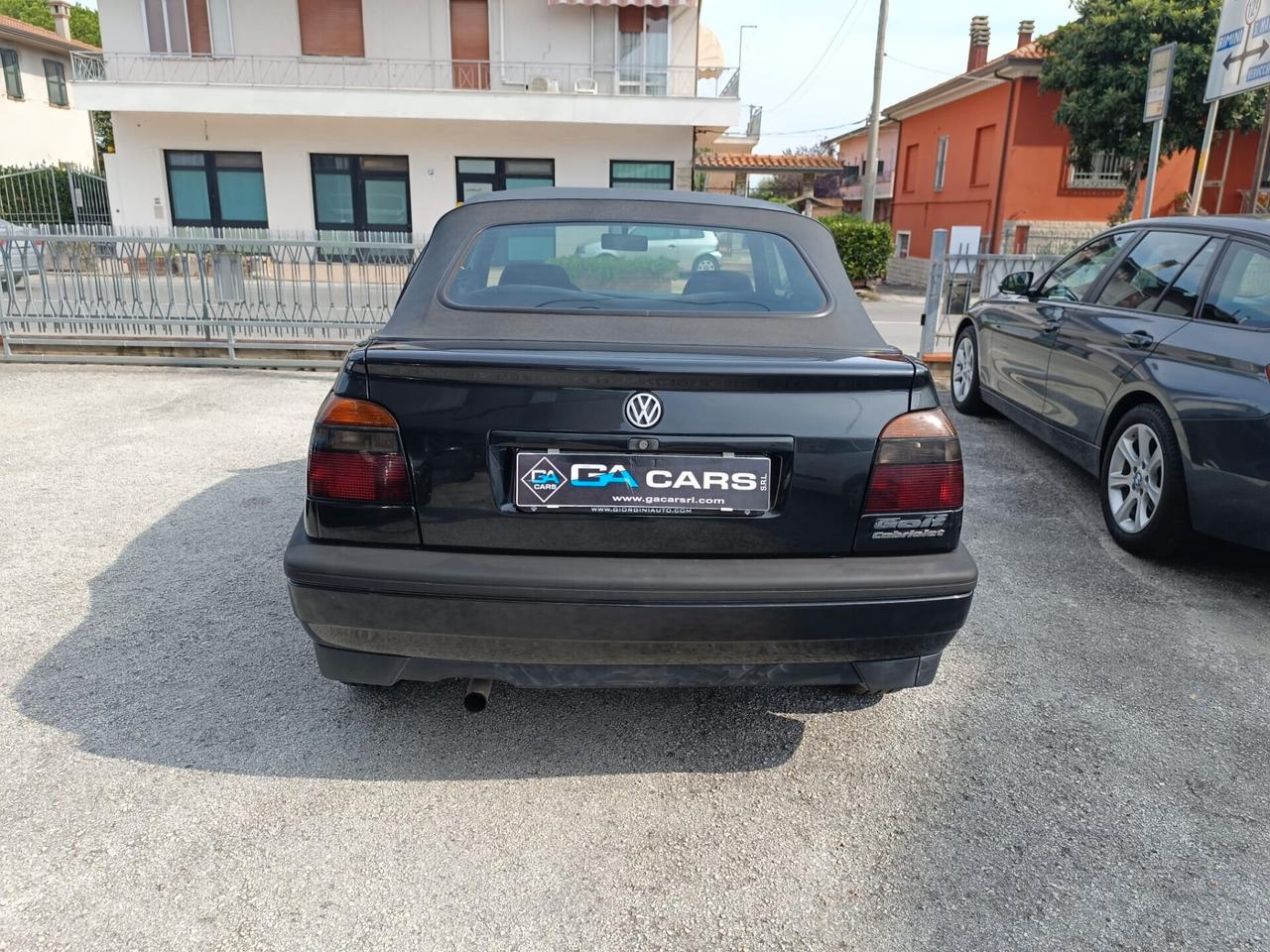 VOLKSWAGEN GOLF 3 CABRIO 2.0 8 valvole 116 cv gpl GTI BENZINA/GPL