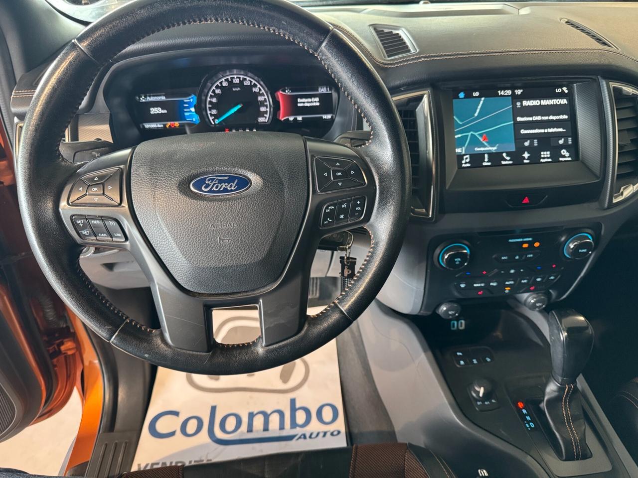 Ford Ranger 3.2 tdci double cab Wildtrak 200cv auto Nav App conn 18" (+Iva)