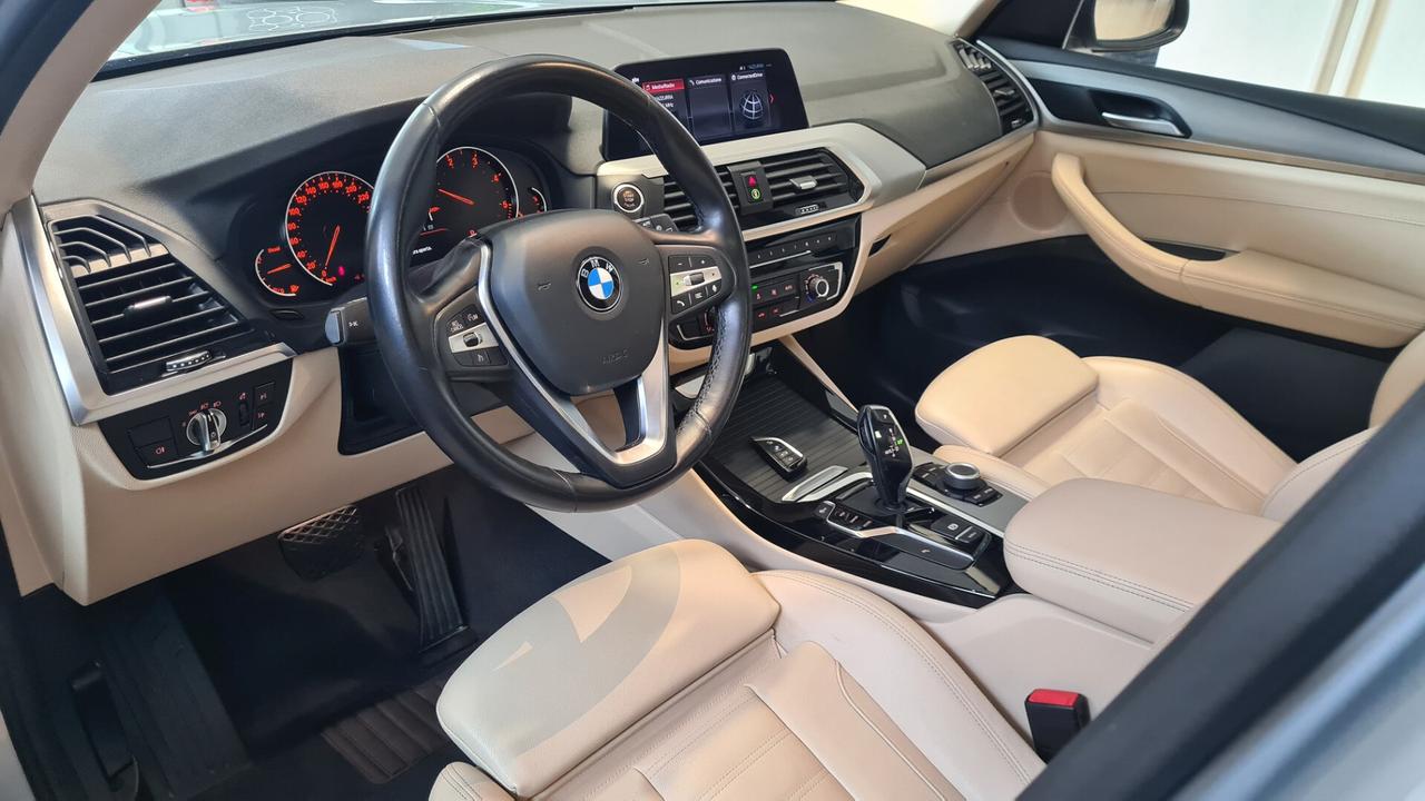 Bmw X3 sDrive 2.0D 150cv TETTO- PELLE- TG. UFF. BMW