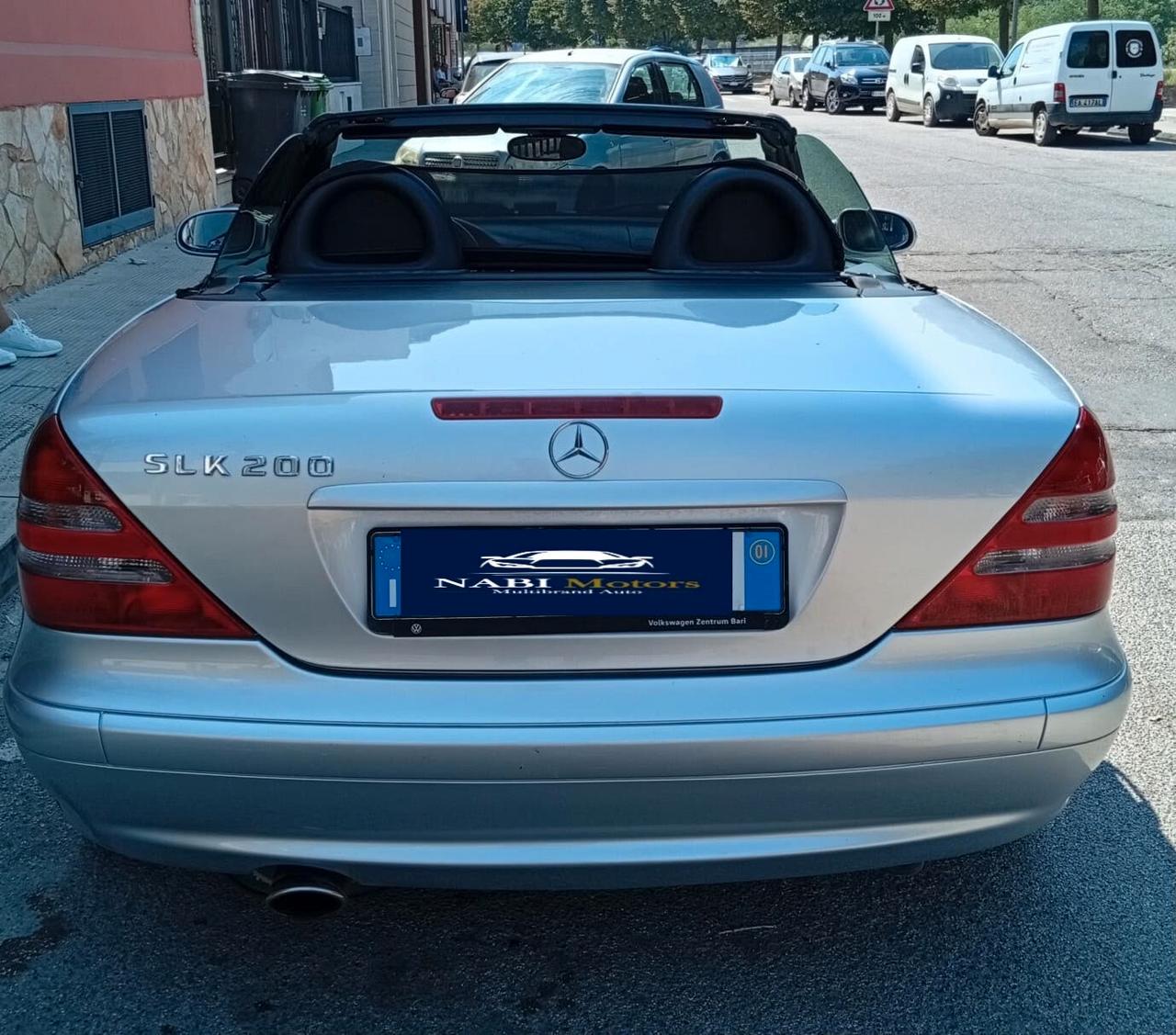 Mercedes-Benz SLK 200 cat Kompressor Evo