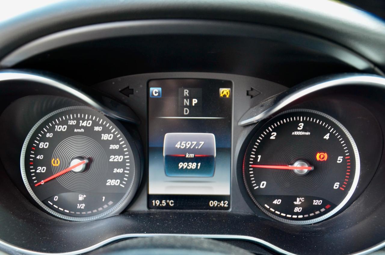 MERCEDES-BENZ C220d SW PREMIUM 170cv AUTO, UFF ITALIANA, EURO 6B, FULL LED, NAVI, PELLE, PERMUTE