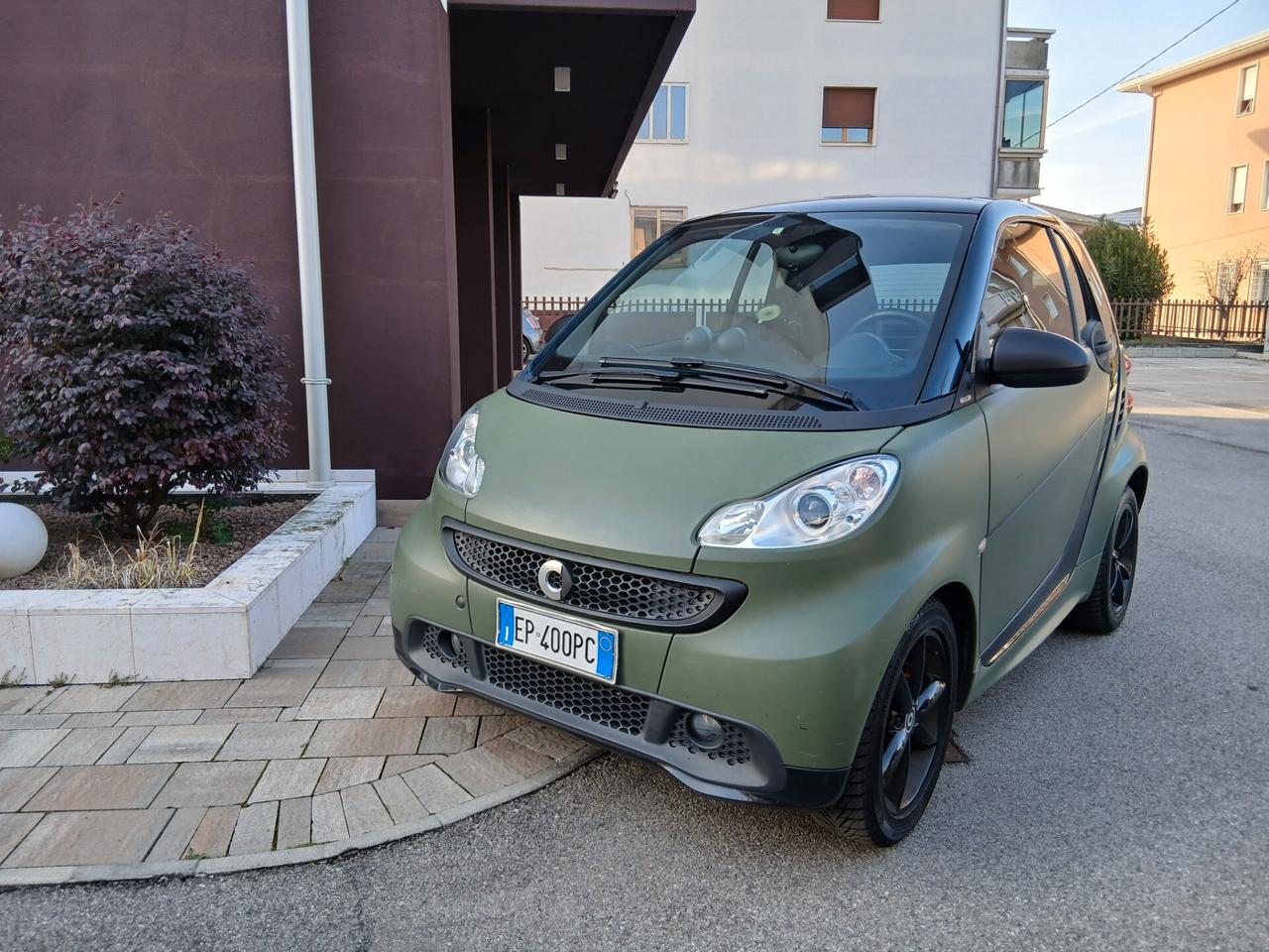 Smart For Two 1.0 52 Kw Automatica +Servosterzo Wrappata verde