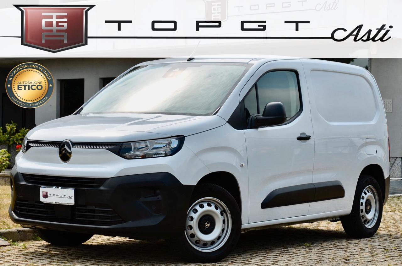 CITROEN BERLINGO AT8 1.5d 130cv, PREZZO PIÙ IVA, UNICOPROP, GARANZIA UFF, EURO 6E, RETROCAMERA, APPLE ANDROID, PERMUTE