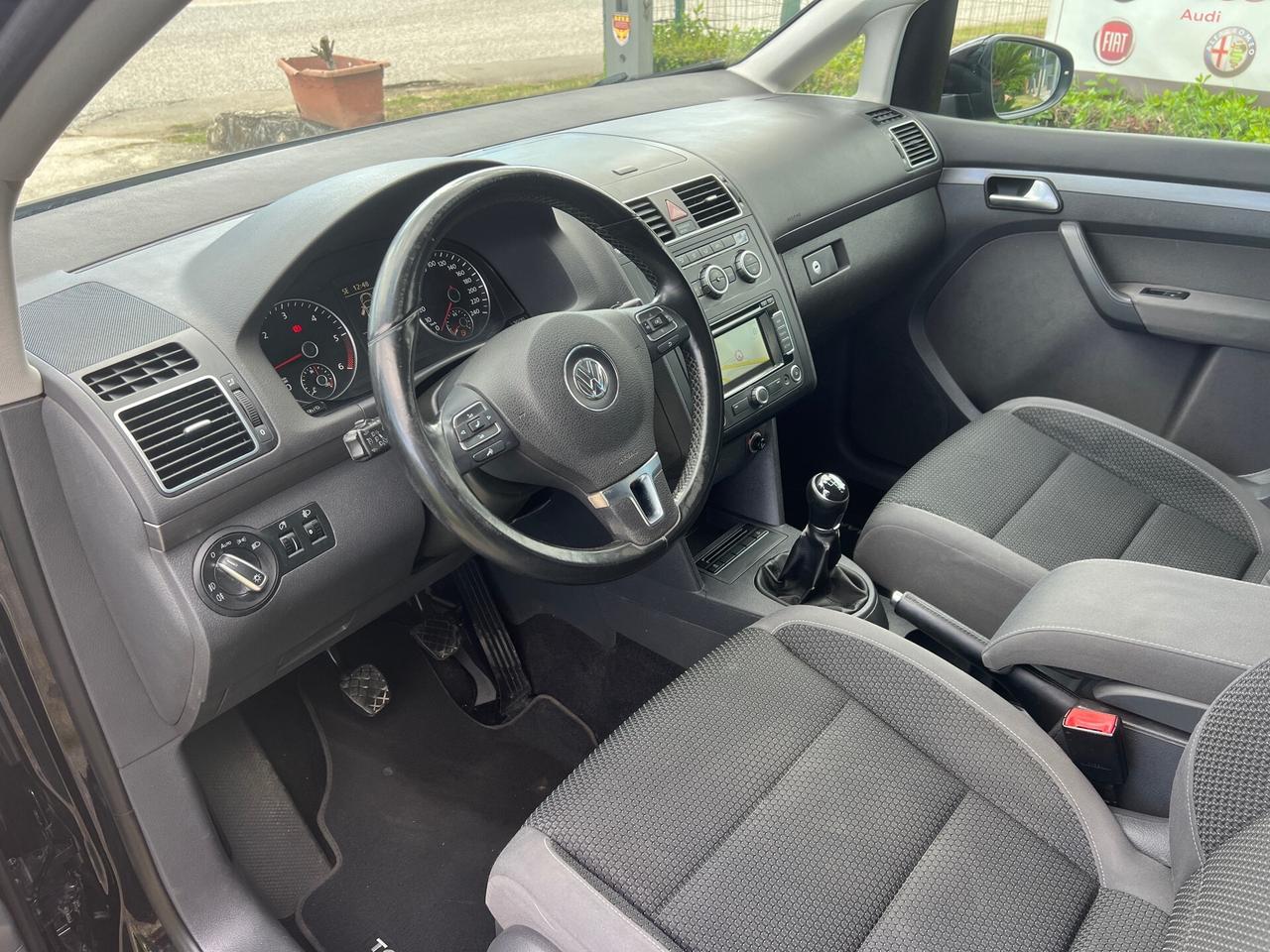VW Touran 1.6TDI 105CV 7POSTI-2015"KM CERTIFICATI"
