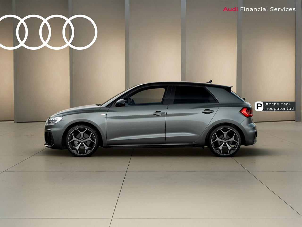 Audi A1 sportback 35 1.5 tfsi identity black s-tronic
