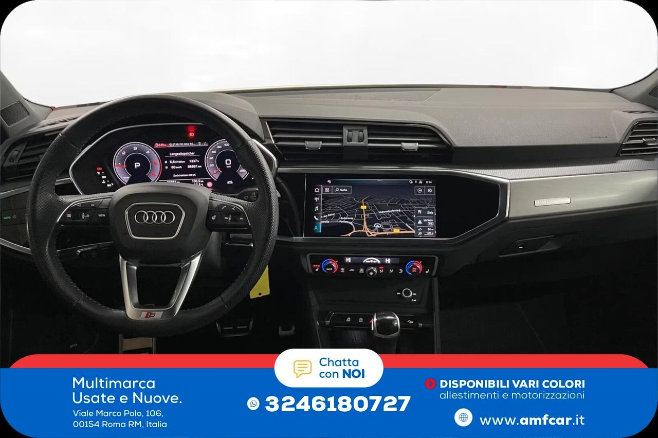 Audi Q3 35 TDI S tronic S Line Navi Pano Matrix cerchi 19