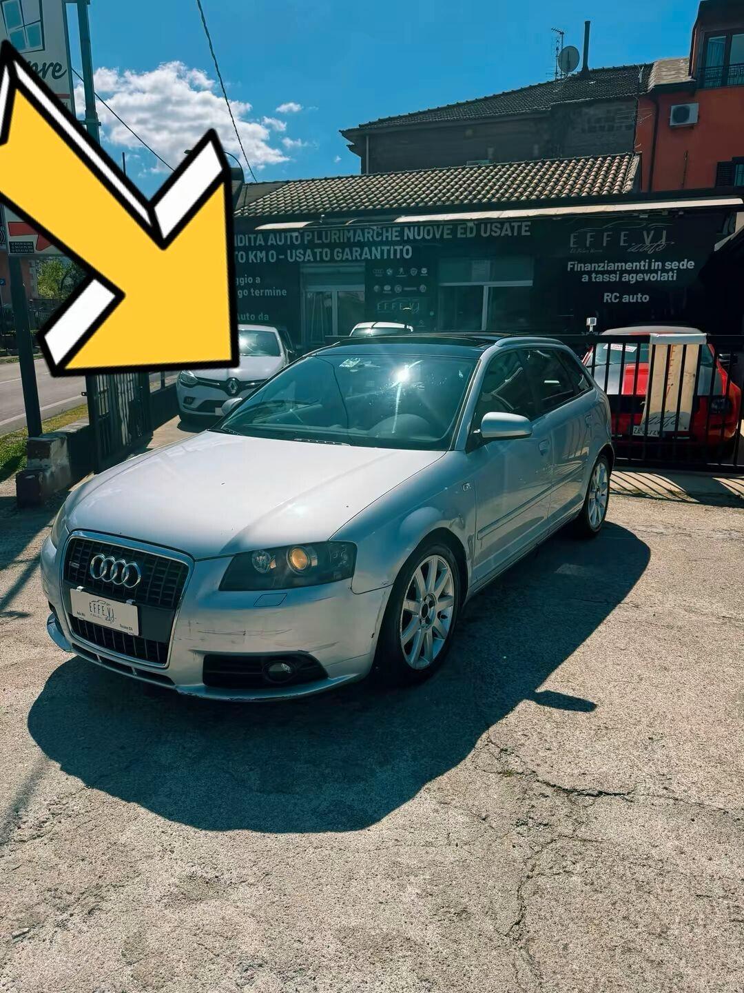 Audi A3 SPB 2.0 TDI SLINE TETTO PANORAMICO
