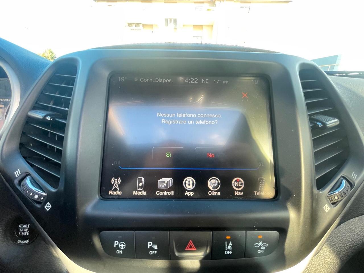 Jeep Cherokee 2.2 Mjt II 4WD Active Drive OVERLAND IL TOP DI GAMMA