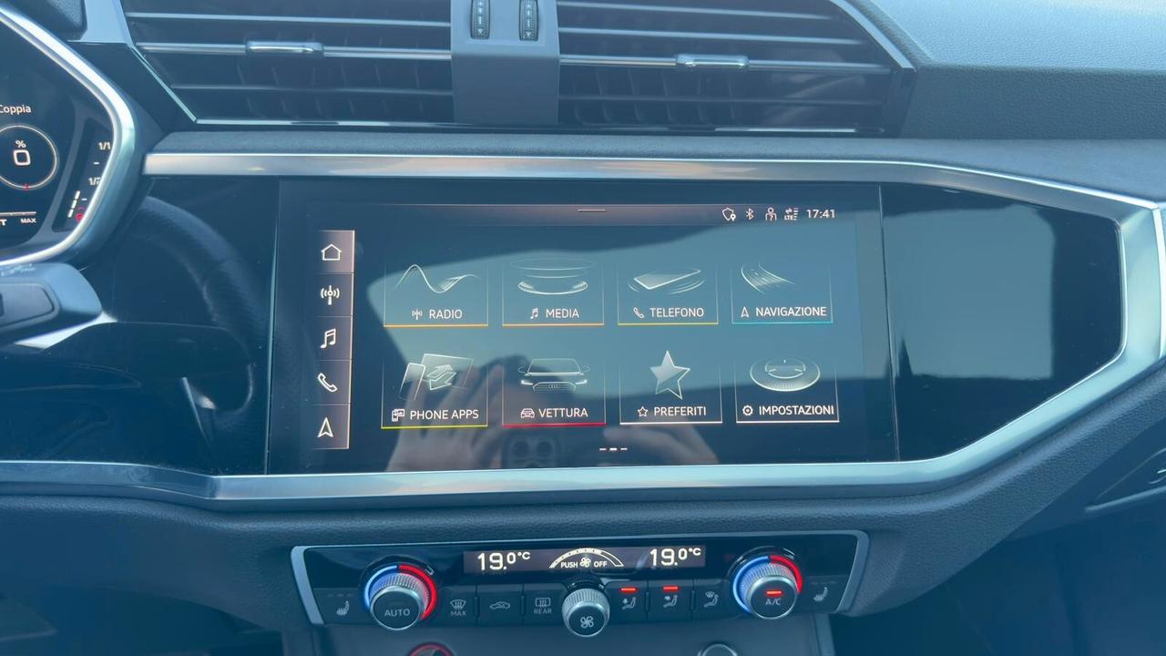 Audi Q3 RS SPB quattro S tronic/PRONTA CONSEGNA/TETTO/MATRIX/TELECAERA/SONOS/PROMO/