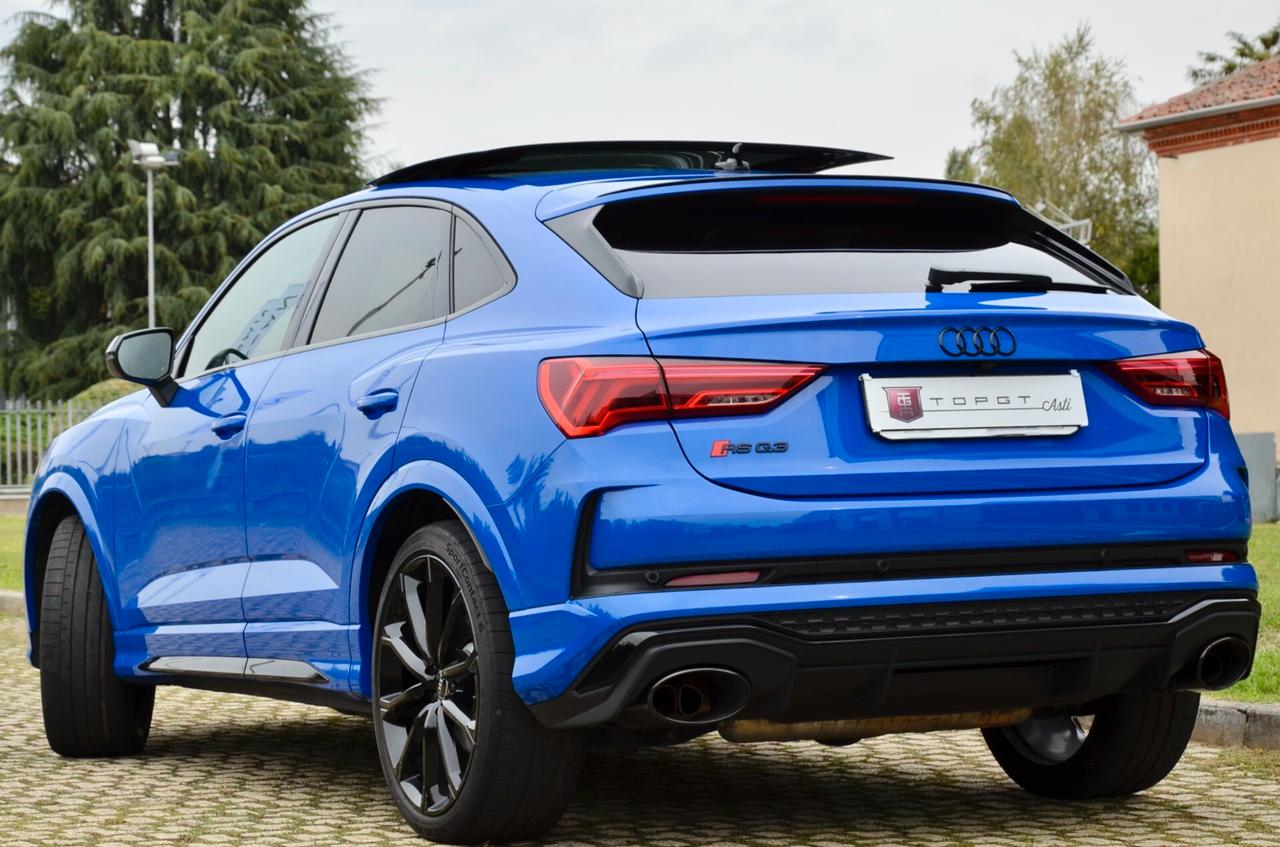 AUDI RS Q3 SPB 2.5 QUATTRO 400cv S-TRONIC, GARANZIA AUDI, SERVICE AUDI, BOLLO E SUPERBOLLO 9/2026, TETTO, MATRIX, HI-FI SONOS, DYNAMIC PACK, PERMUTE