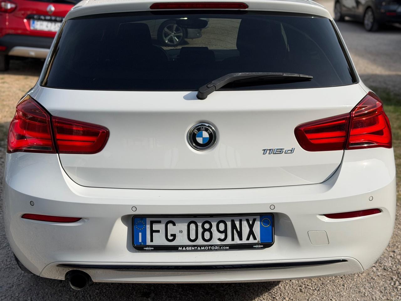 Bmw 116d 5p. SPORT KMCERT GARANZ UNICOPR