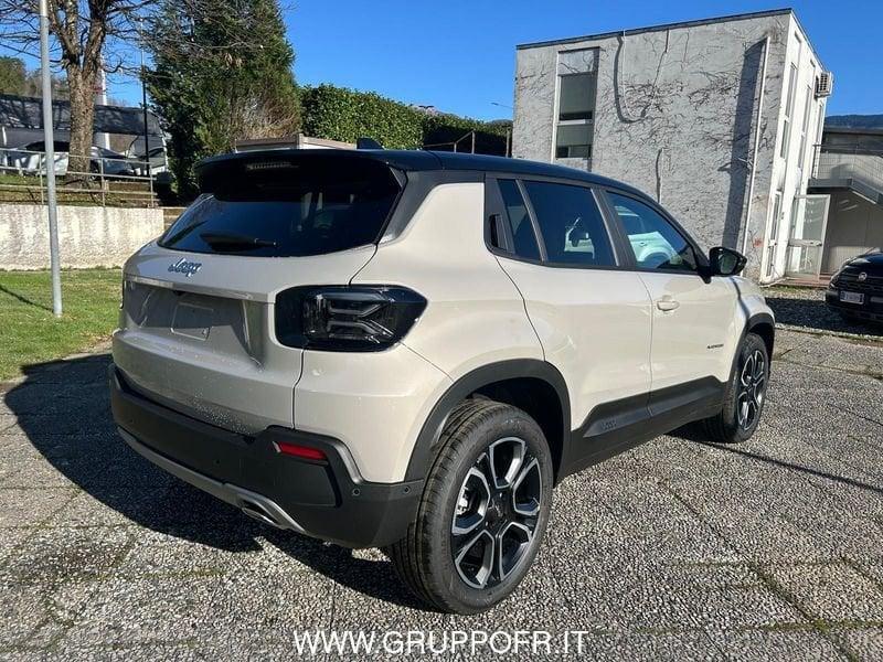 Jeep Avenger 1.2 turbo Summit fwd 100cv PREZZO REALE
