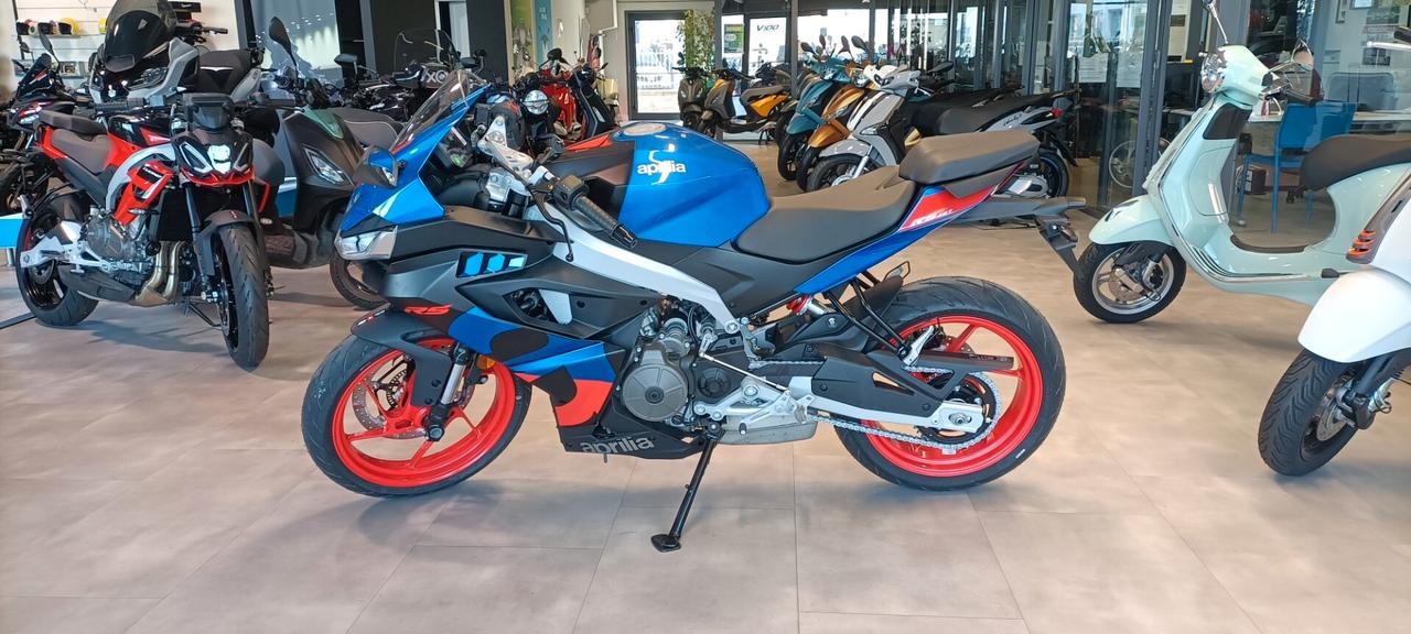 Aprilia RS 457 MY 2026 Blue Coral Snake
