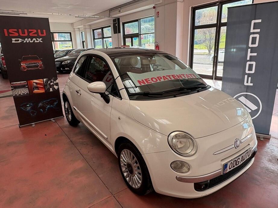 FIAT 500 SPORT CAMBIO AUT. Benz. 1.2 CV 69 Km 79.906 PER NEOPATENTATI garanzia 12 mesi