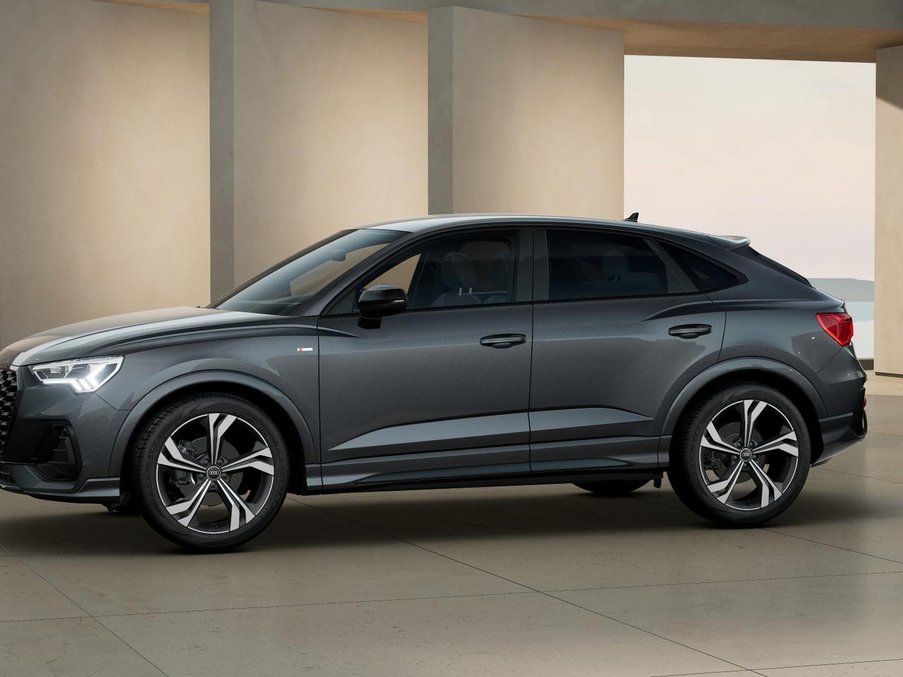 Audi Q3 sportback 35 2.0 tdi identity black s-tronic