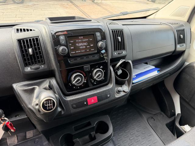 FIAT Ducato 140CV DOPPIA CABINA GRU E CASSONE FISSO
