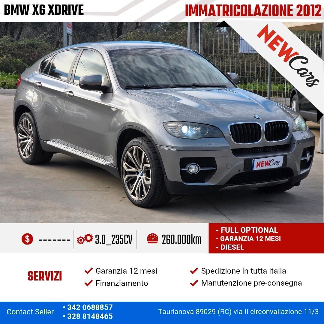 Bmw X6 xDrive30d Futura