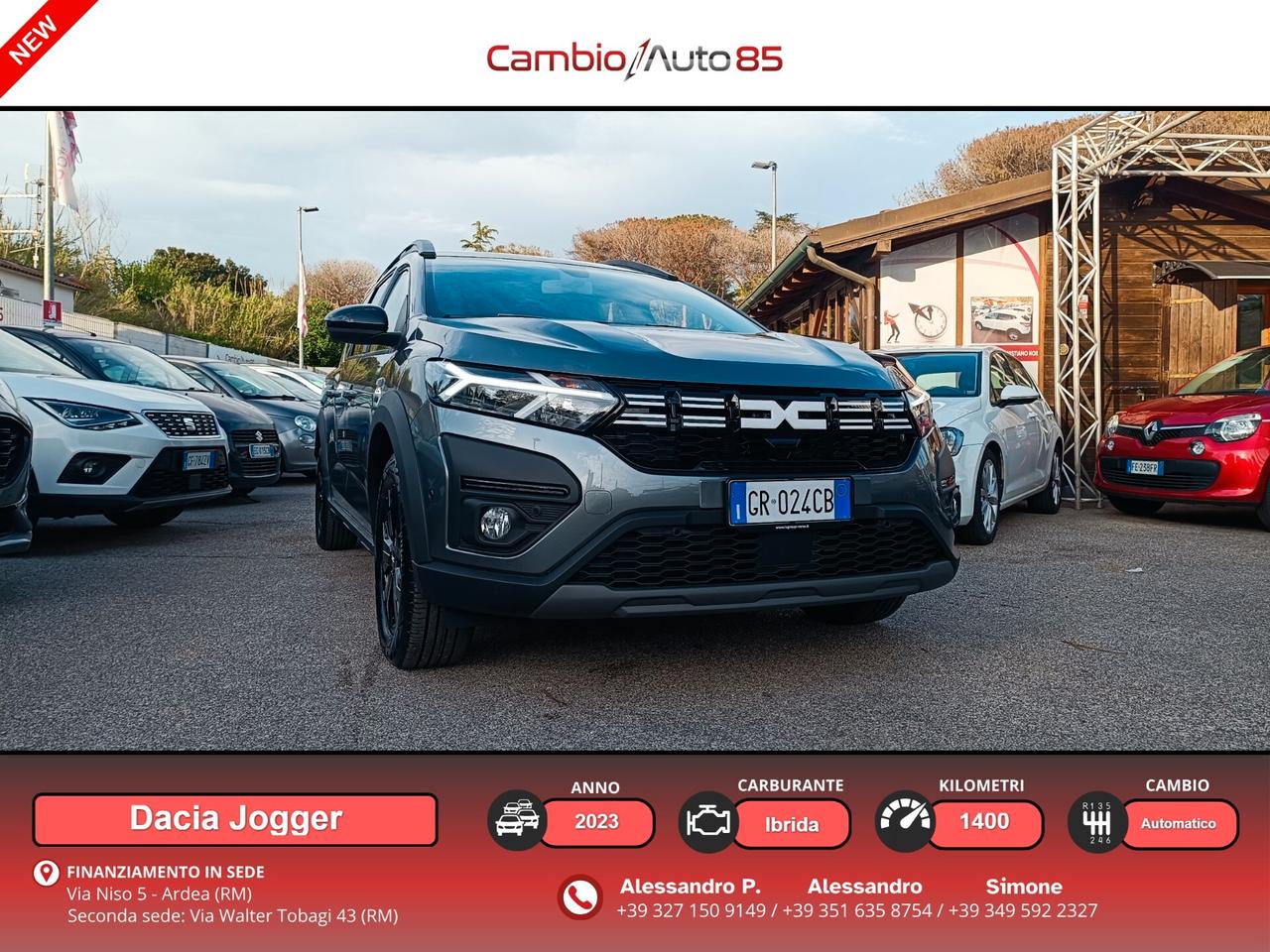 Dacia Jogger 1.6 Hybrid 140 5 posti Extreme