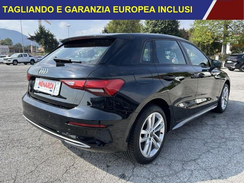 Audi A3 SPB 35 TFSI 150CV Sport Advanced 17 MILA KM!!