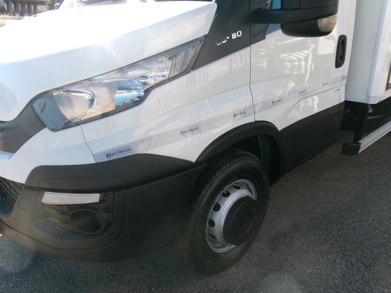Iveco Daily 60C18 3000 180CV E6D HY-MATIC FRIGO+PEDANA FRCX -20° 07/2028 8 PEDANE