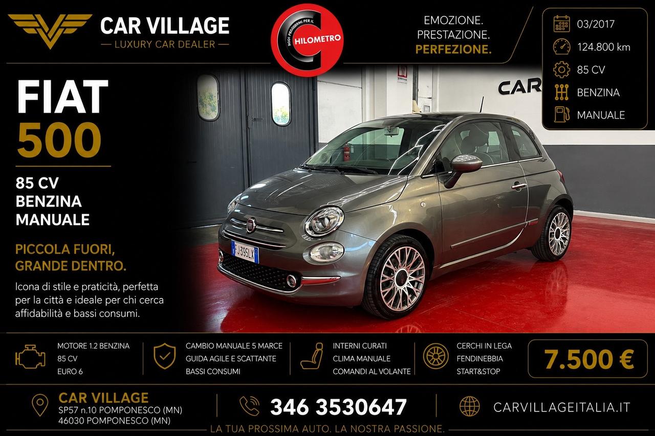 Fiat 500 0.9 TwinAir Turbo 85 CV Lounge