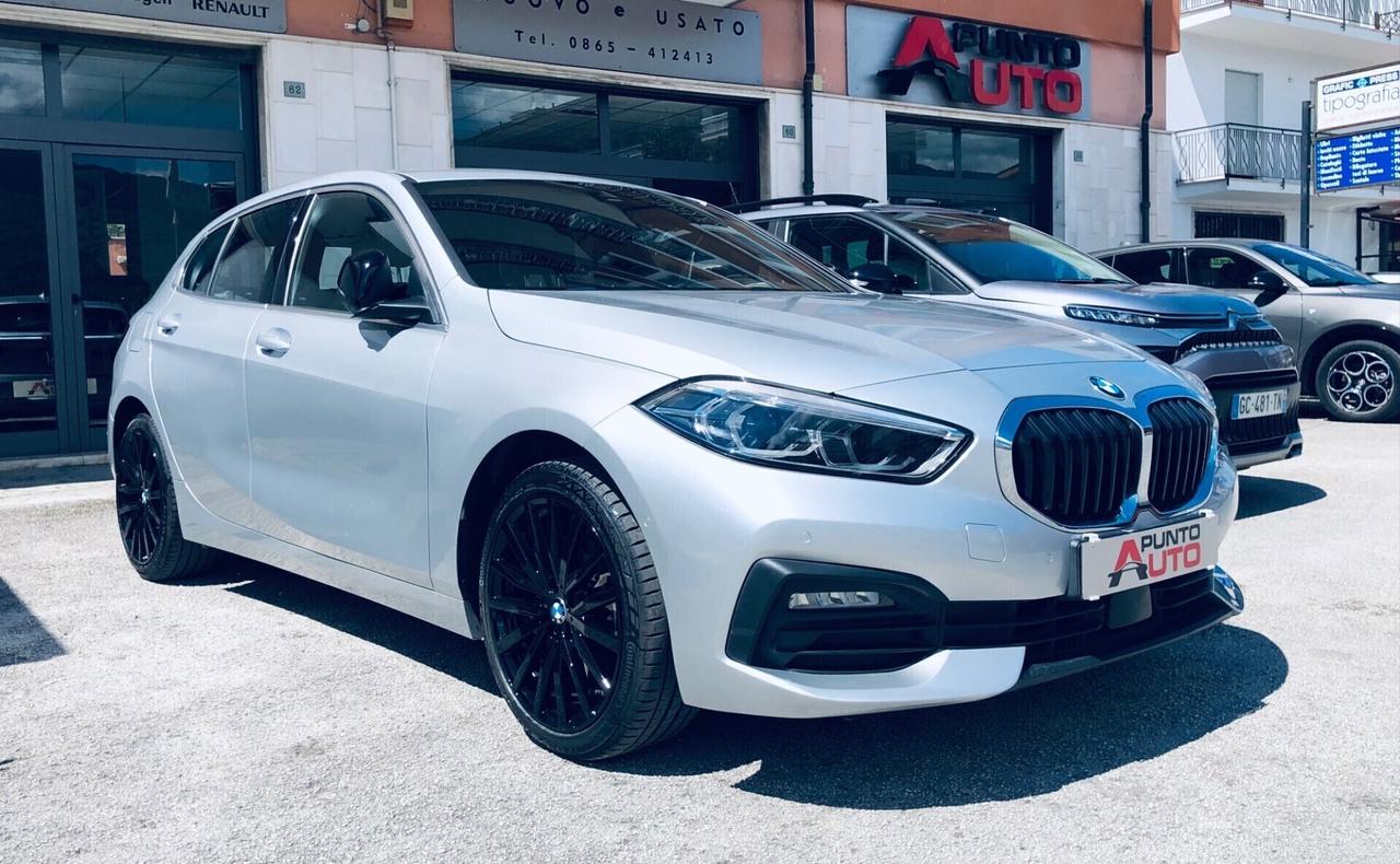 Bmw 116 118d 5p. AUTOMATICA-TELECAM- SPORT argento