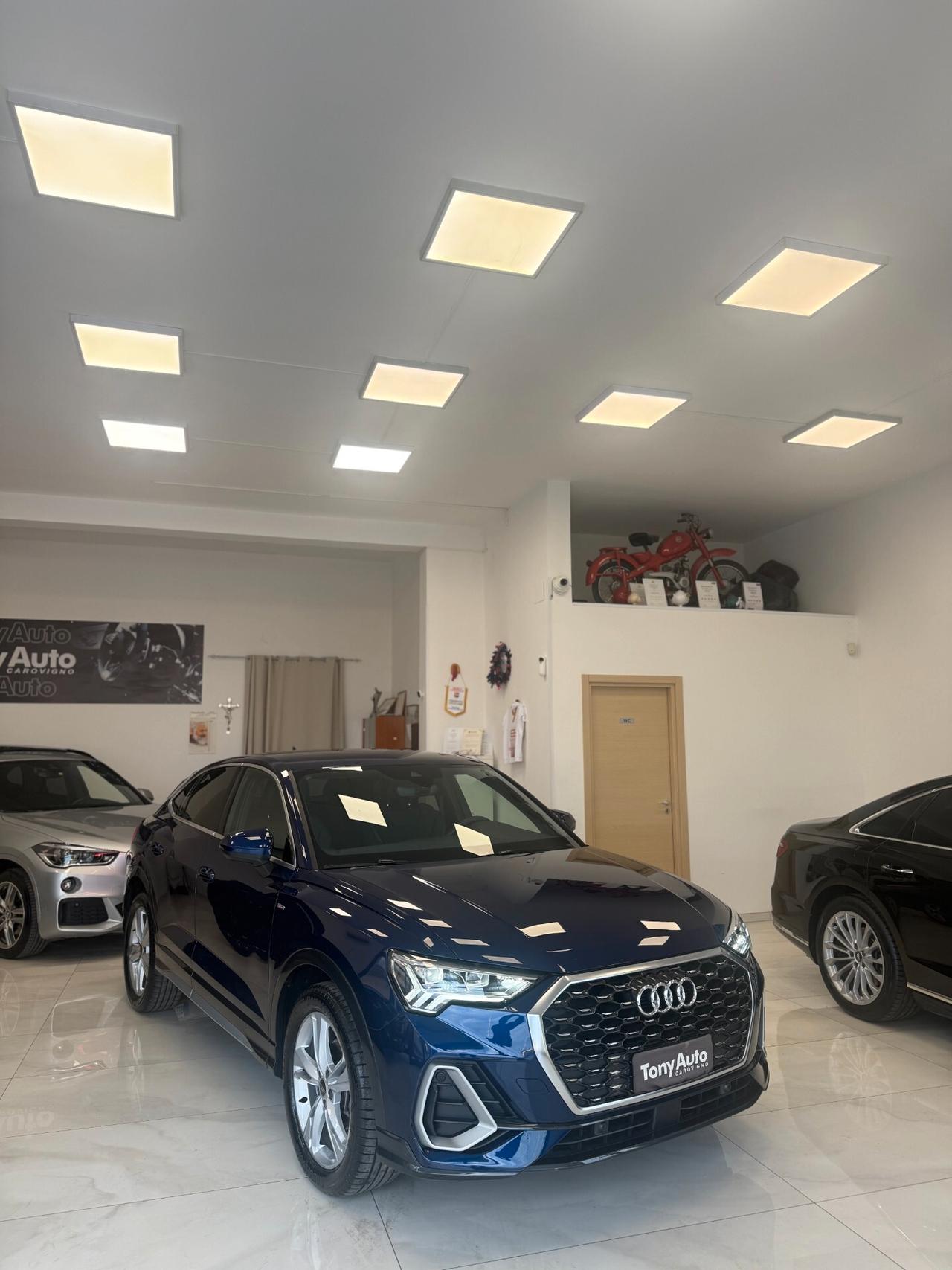 Audi Q3 SPB 35 tdi Sline edition NAVI,TELECAMERA,FARI LED,VIRTUAL COCKPIT,APPLE CARPLAY,PELLE PARZIALE