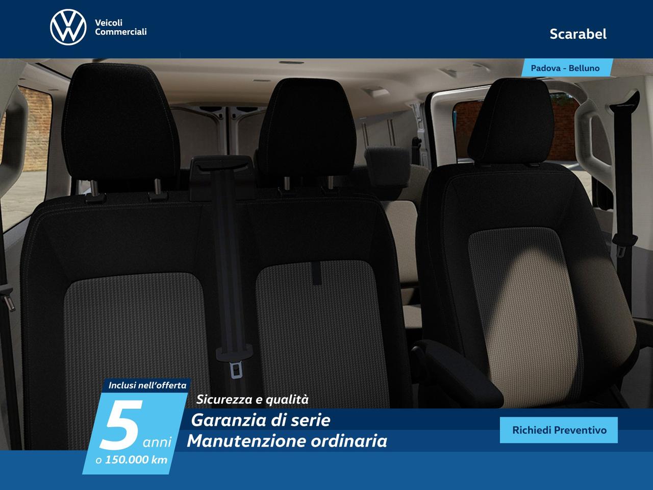 Volkswagen T7 Transporter t7 32 kombi m1 2.0 tdi 170cv l2 auto