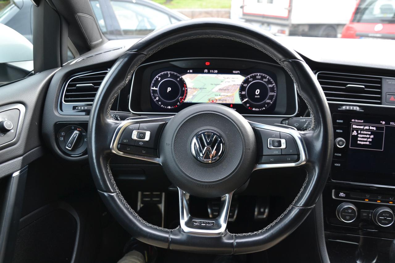 Volkswagen Golf 2.0 TDI DSG 184CV GTD *UNIPRO'+FULL LED+ VIRTUAL*