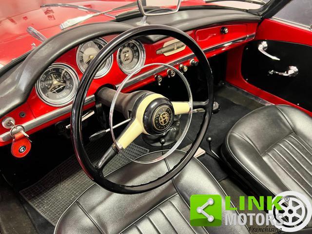 ALFA ROMEO Giulietta SPIDER 1.3 1962 - TARGA ORO con HARDTOP